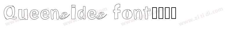 Queensides font字体转换